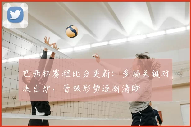 巴西杯赛程比分更新：多场关键对决出炉，晋级形势逐渐清晰