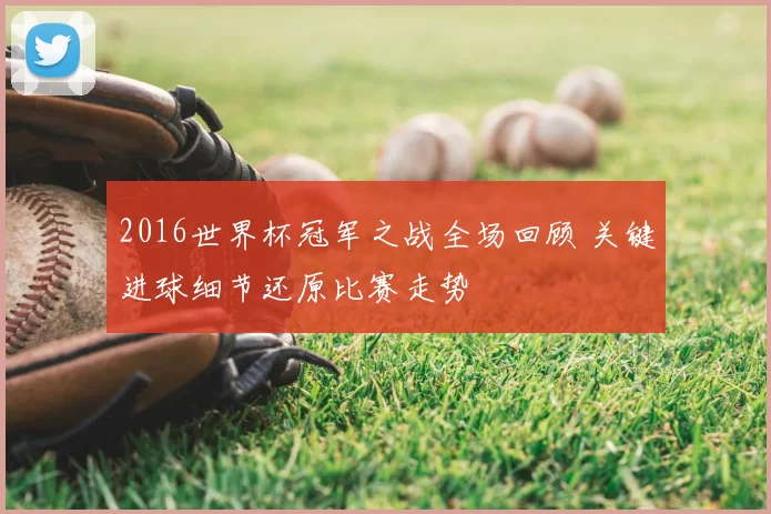 2016世界杯冠军之战全场回顾 关键进球细节还原比赛走势